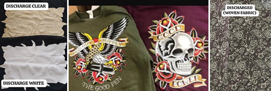 DISCHARGE WHITE CLEAR PASTE & POWDER